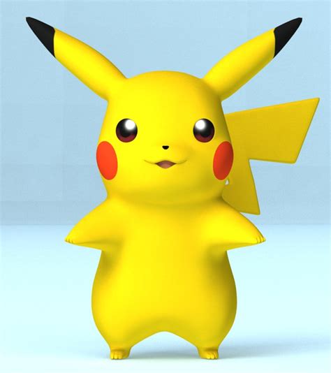 pikachu 3d model|pikachu 3d model free download.